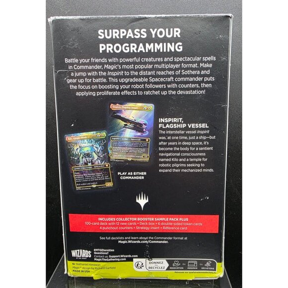 Magic: The Gathering Commander Deck Edge Of Eternities Factory Sealed - Picture 4 of 10